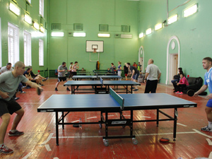 Соревнования по настольному теннису Соревнования по настольному теннису